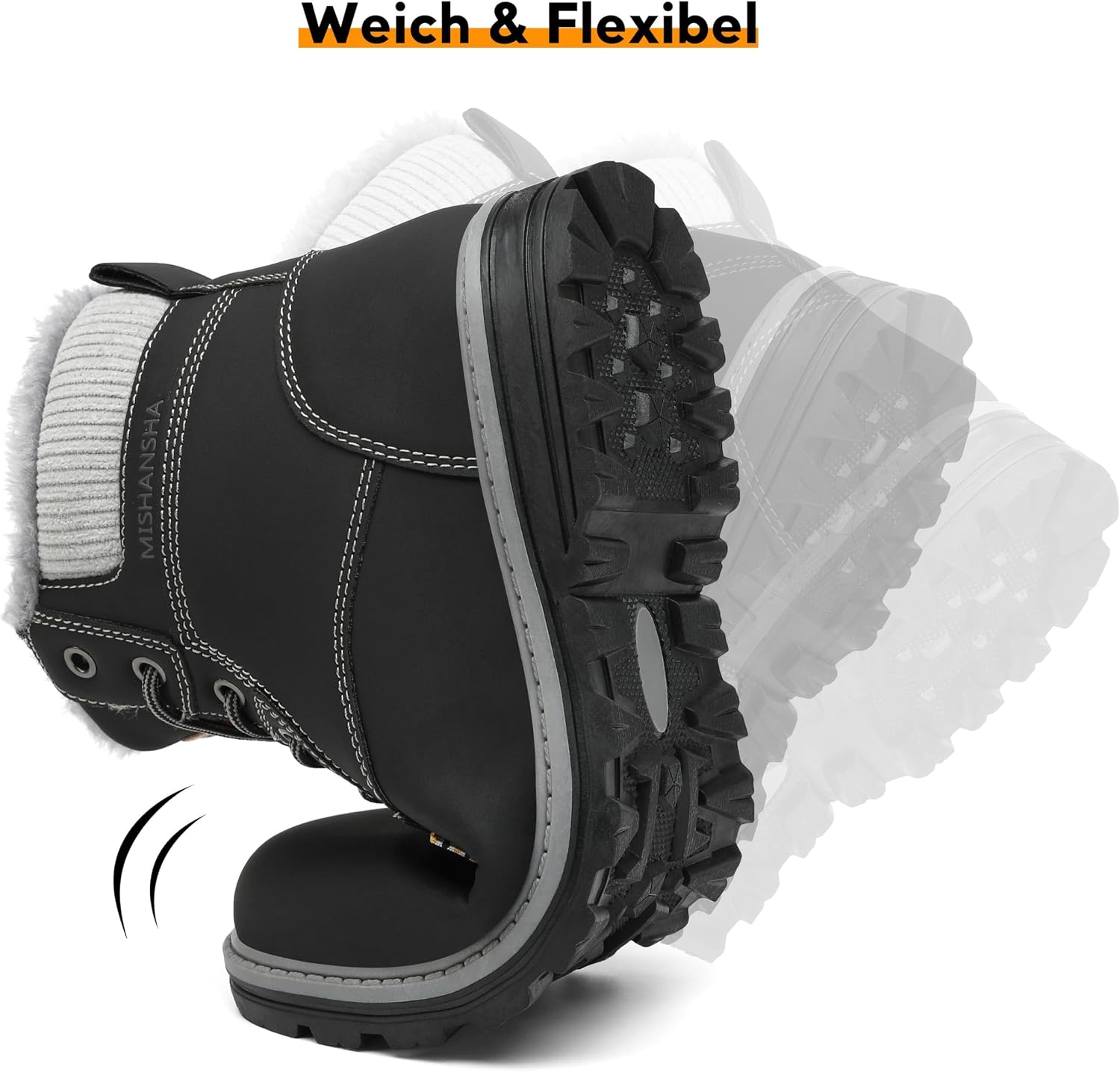 Thumbnail 4 de Mishansha Winterschuhe wasserdicht Gr.36-48