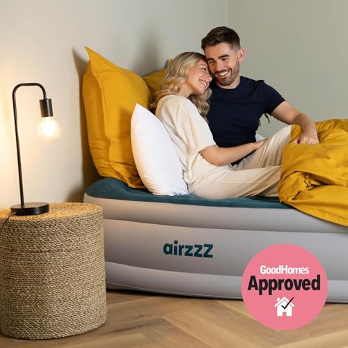 Thumbnail 1 de airzzZ SlumberPlus Double Airbed with Built-In Pump