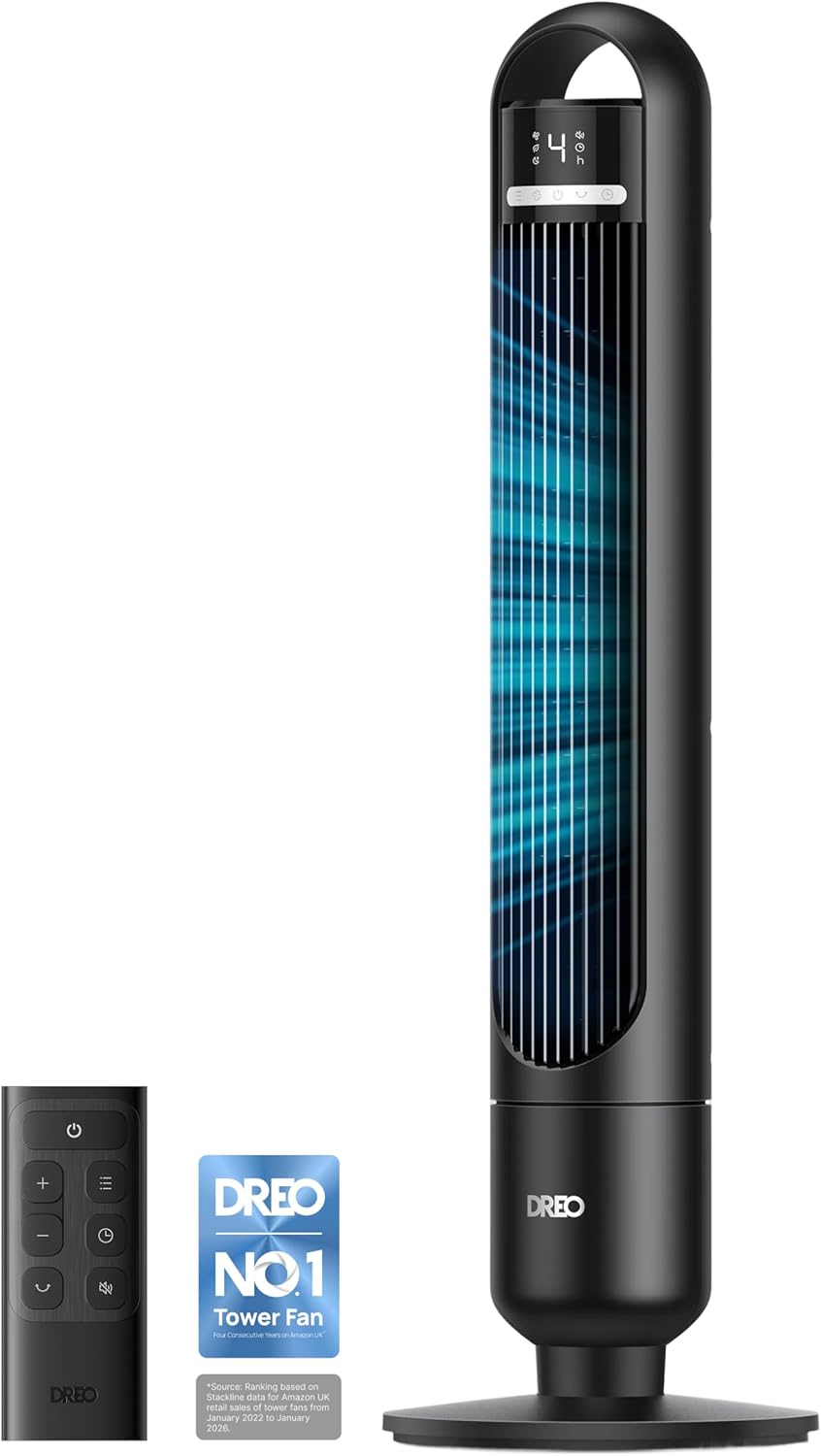 Imagen de Dreo 28dB Silent Tower Fan for Bedroom en OfertitasTOP