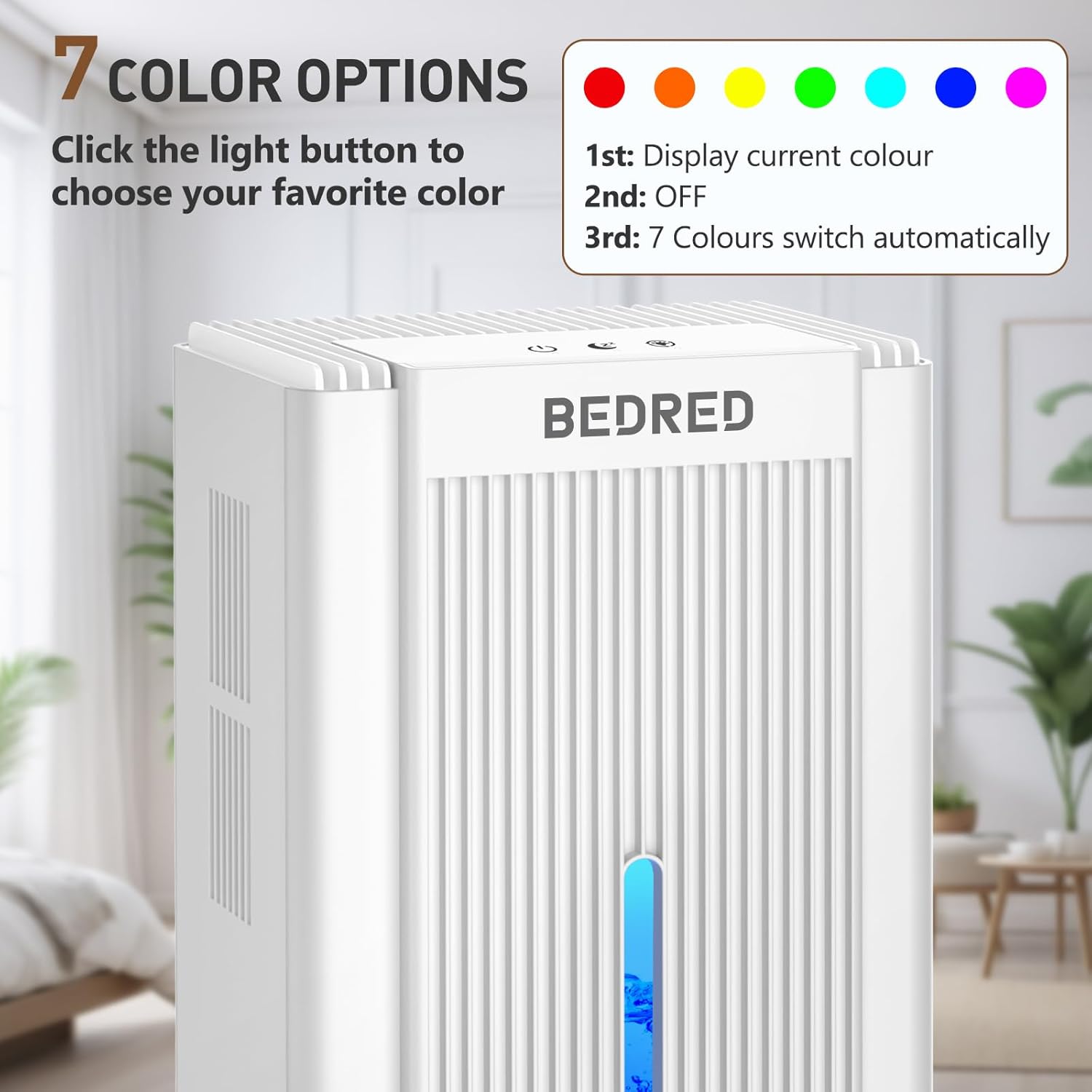 Thumbnail 4 de 95OZ Dehumidifier for Home 1000 Sq.Ft