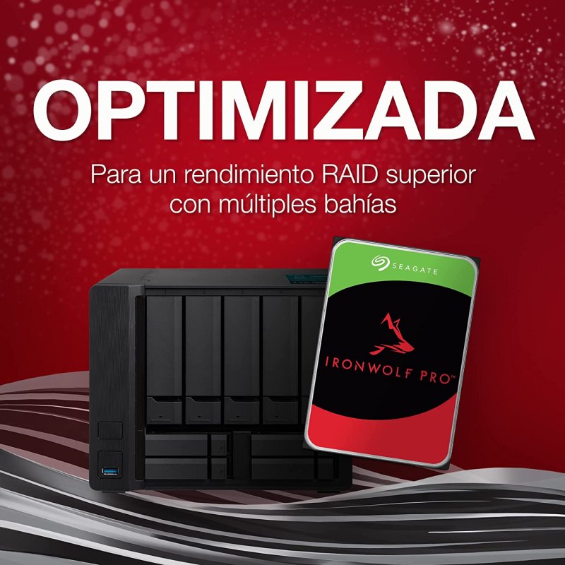 Thumbnail 3 de Seagate IronWolf Pro 3.5" 2TB SATA3: rendimiento fiable para NAS multibahías