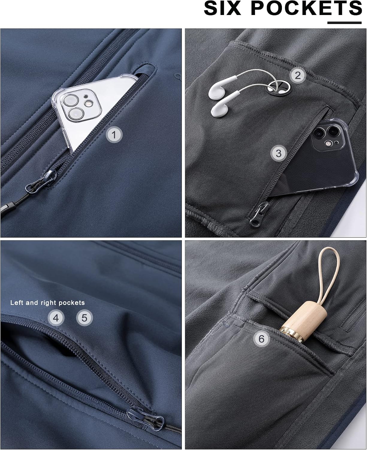 Thumbnail 4 de 33,000ft Men’s waterproof softshell jacket