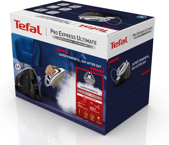 Detalle de Tefal Pro Express Ultimate GV9550 stoomgenerator, 8 bar en stoomstoot van 520 g/min
