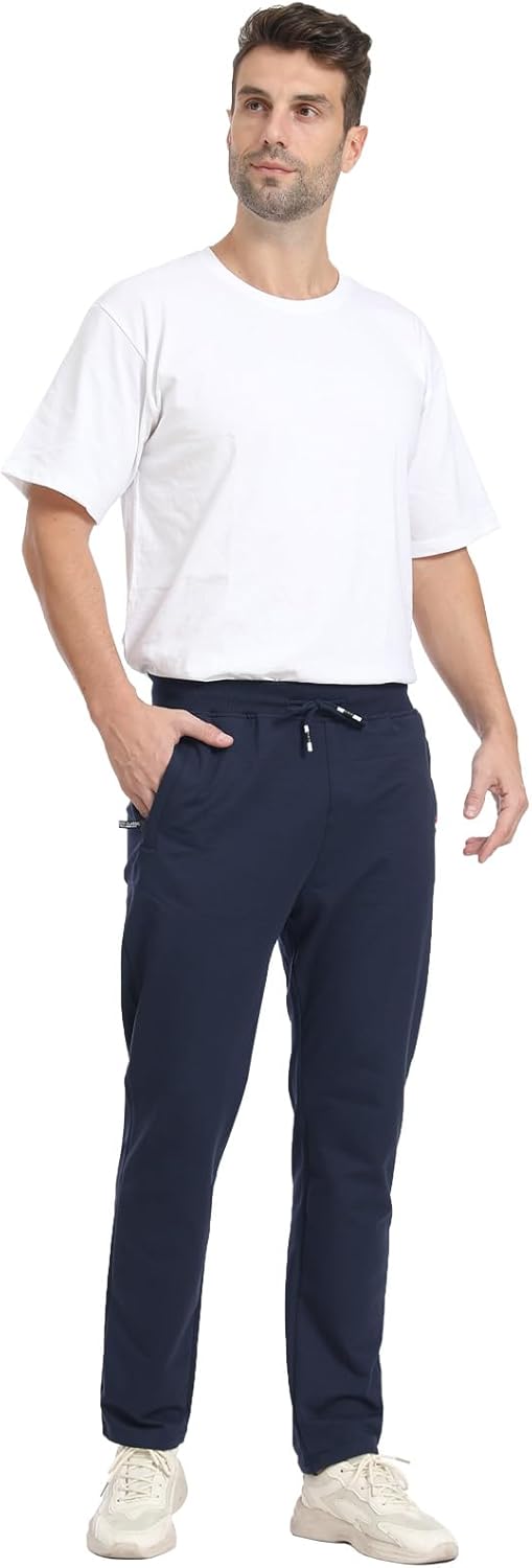 Detalle 2 de JustSun Men Joggers Tracksuit Bottoms: Comfortable, Breathable Casual Sports Trousers