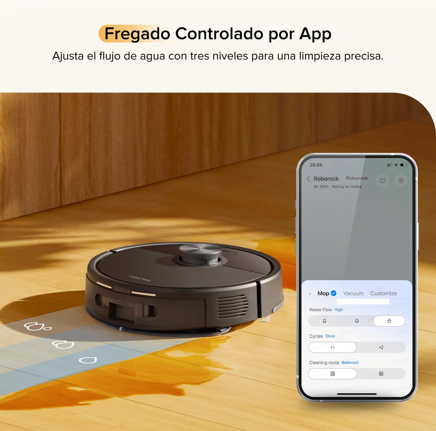 Thumbnail 4 de Roborock Q7 M5 Robot Aspirador y Fregasuelos 🤖