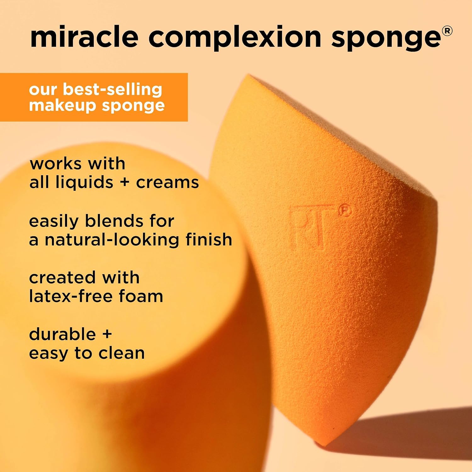 Detalle 2 de Real Techniques Miracle Complexion Sponge 2-pack ๐จ