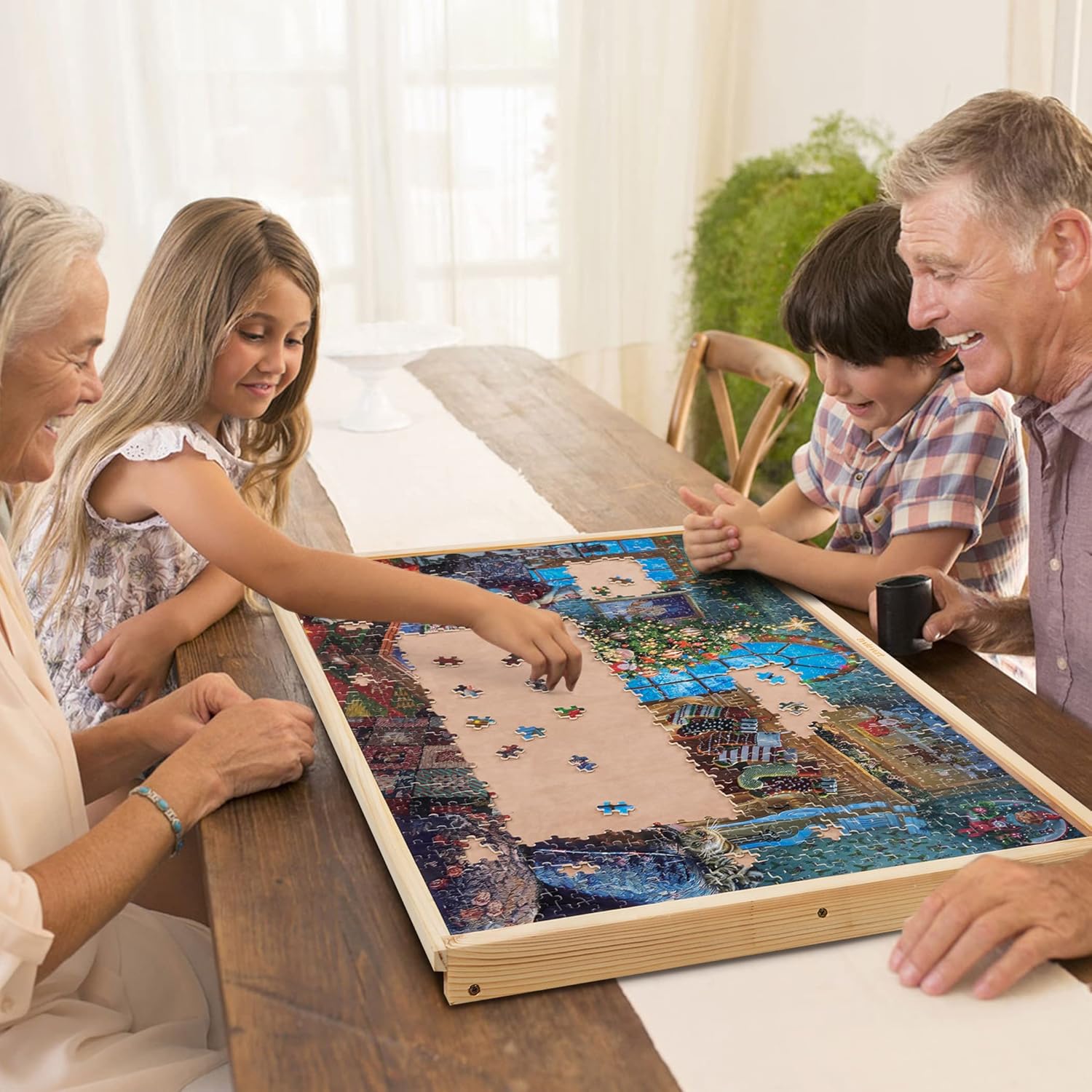 Thumbnail 5 de Lavievert Jigsaw Puzzle Board 1000‑piece