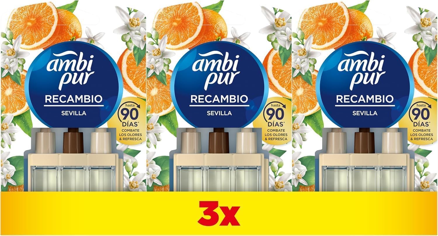 Detalle de Ambipur 3Volution Naranja y Neroli 20 ml recambio