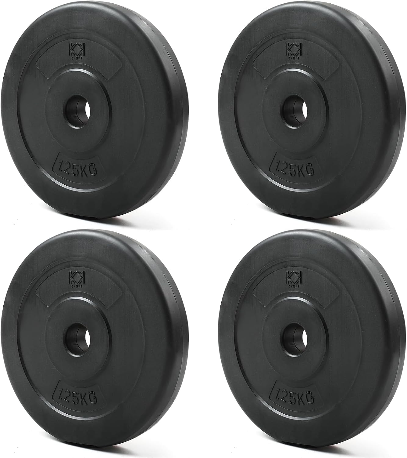 Detalle de Vinyl weight plate set 1 inch, 5kg