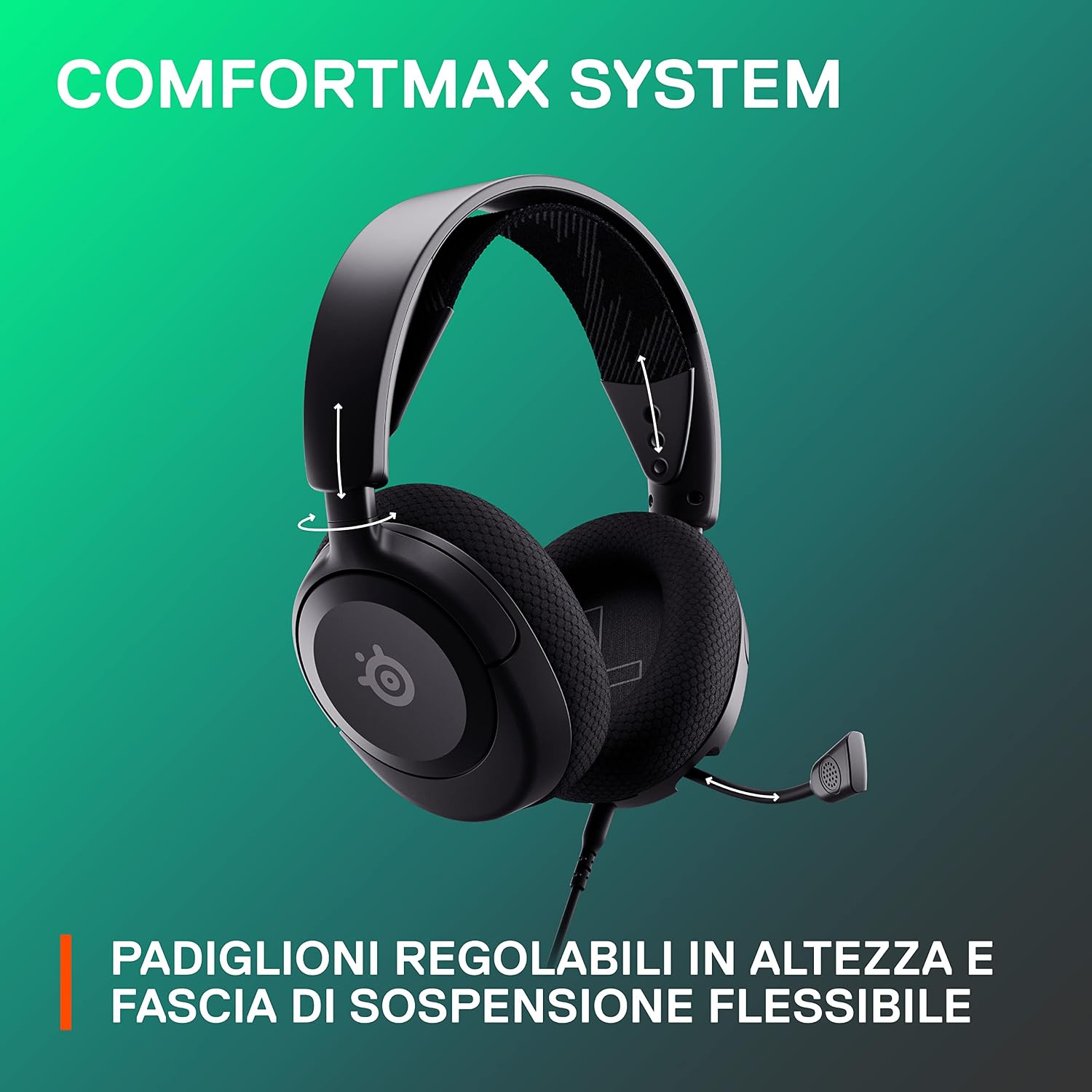 Thumbnail 6 de SteelSeries Arctis Nova 1 cuffie multisistema
