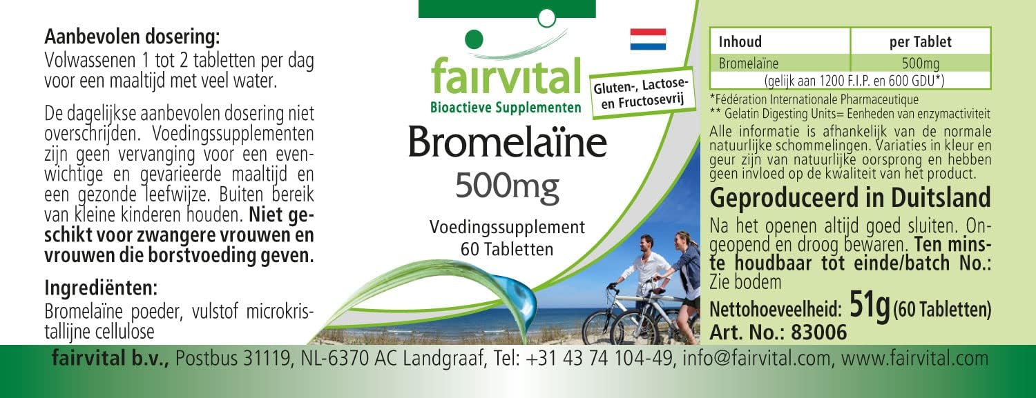 Thumbnail 6 de Bromelina 500mg Vegana - Enzima de Piña - Calidad Alemana 🌱