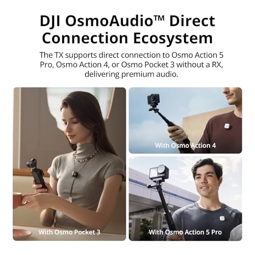 Thumbnail 4 de DJI Mic Mini (1 TX + 1 RX): Ultralight, Detail-Rich Wireless Lavalier