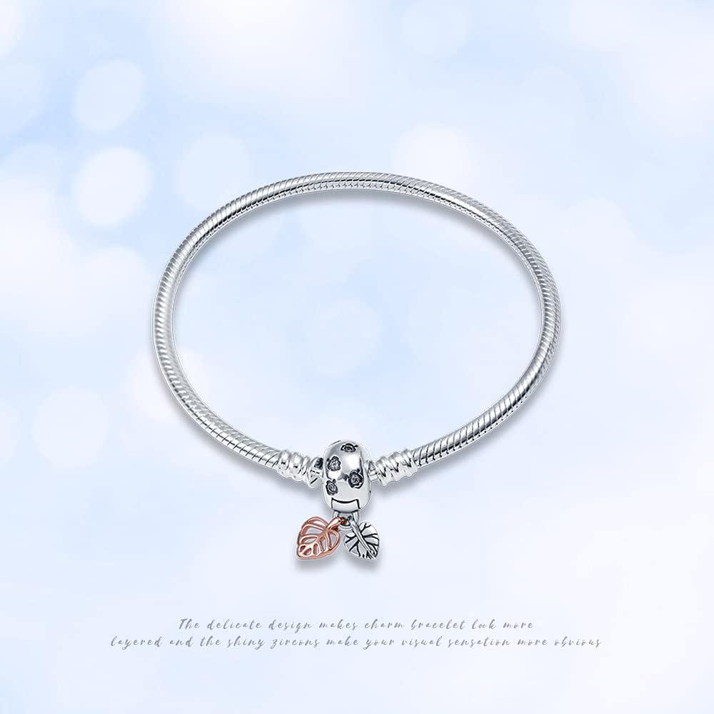 Thumbnail 1 de FLUFLO Damen-Armband aus 925 Sterling Silber (Schlangen-Gliederarmband) für Moments & Charm Anhänger