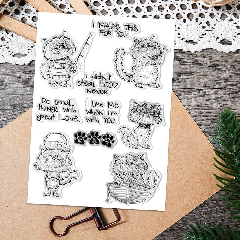 Detalle 1 de FUGUT Metal Dies and Clear Stamps Set