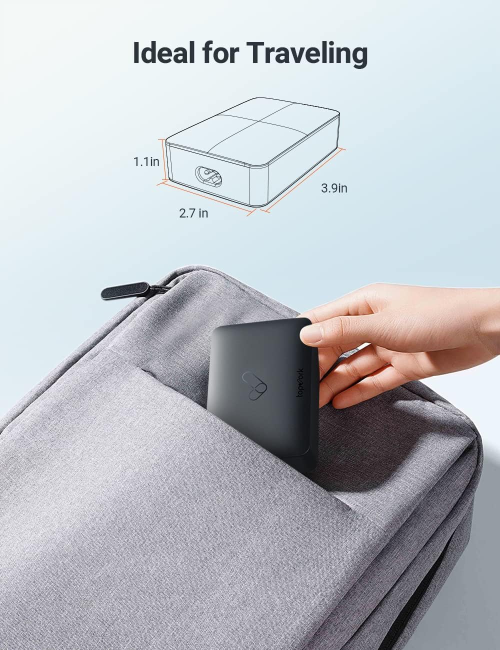 Thumbnail 4 de TOPVORK Chargeur Multi USB 60W pour bureau