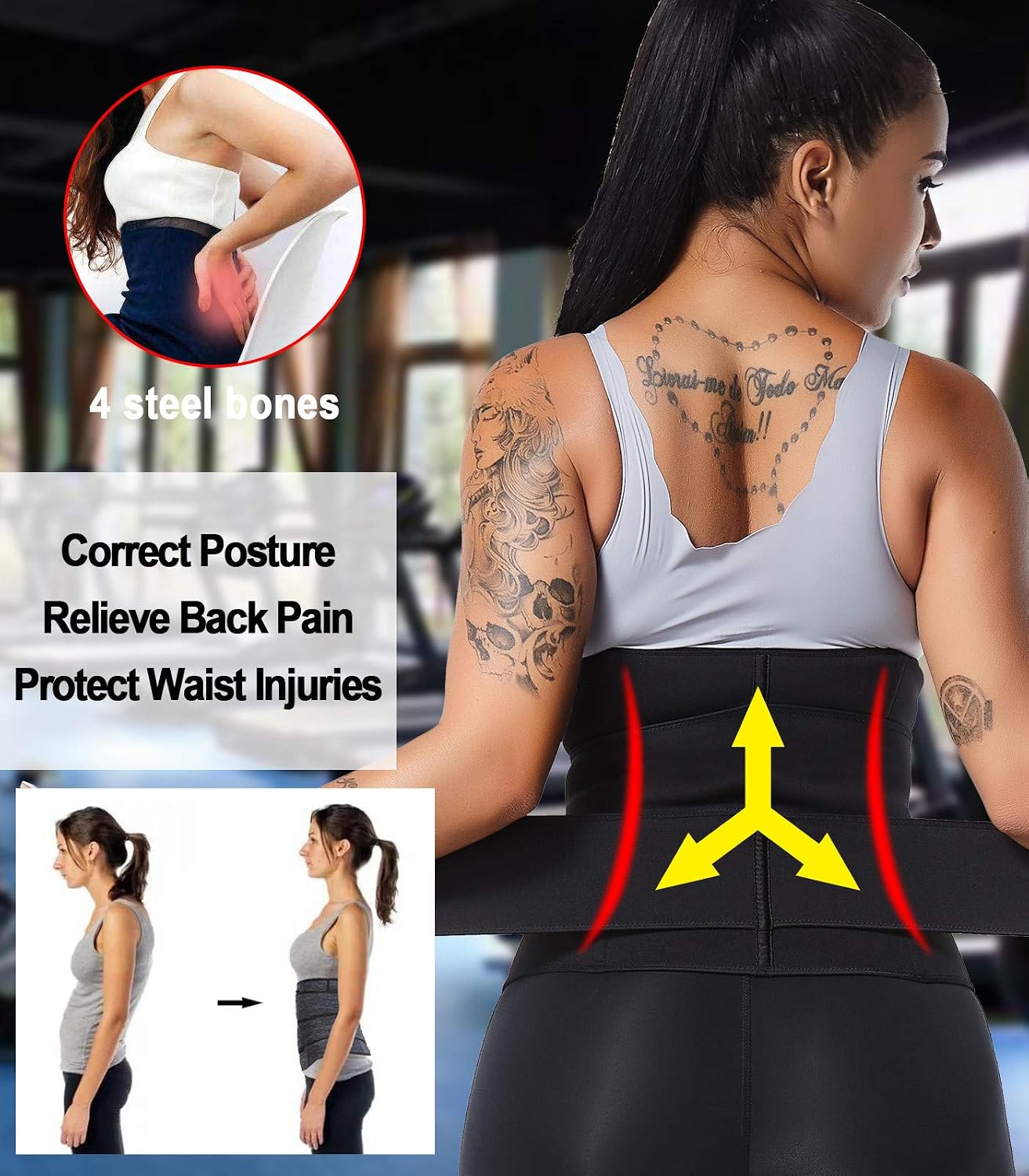 Thumbnail 5 de SexyWG Waist Trainer Trimmer 31cm Belt