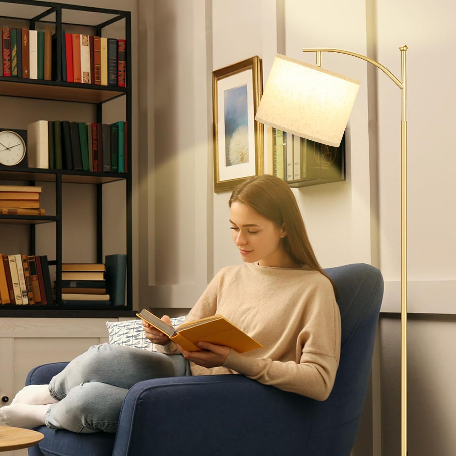 Thumbnail 3 de Aooshine Floor Lamp 61in Gold