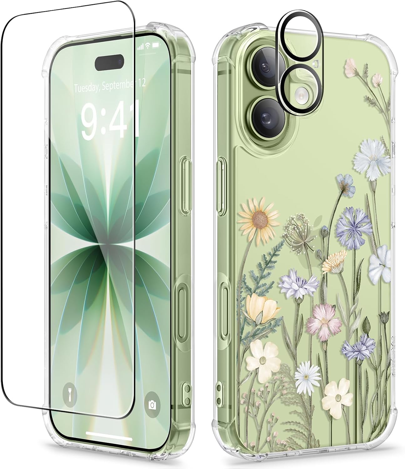 Detalle de GVIEWIN iPhone 17 case 6.3" with screen protector