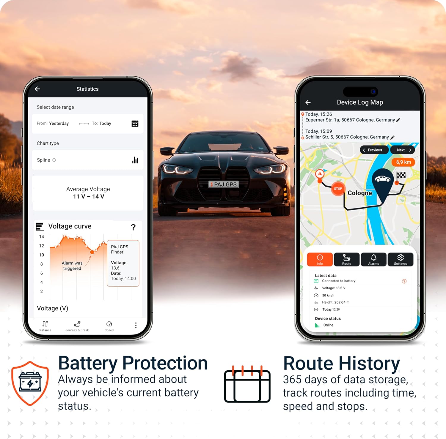 Detalle de PAJ GPS VEHICLE Finder 4G MINI – GPS-spårare för fordon med realtidsspårning