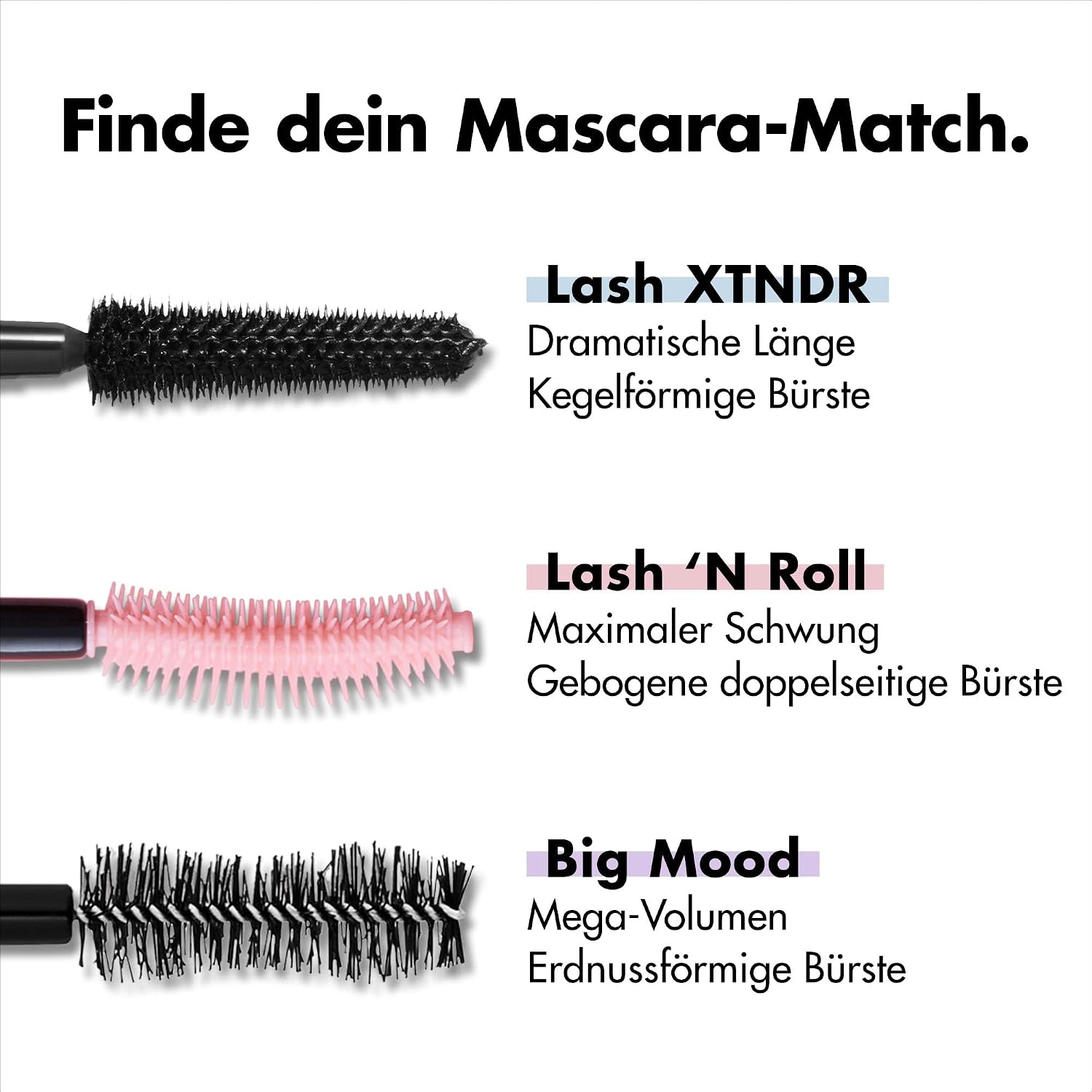 Thumbnail 4 de Lash XTNDR Mascara – verlängernde Tubing-Mascarastyle mit silikonspitz zulaufender Bürste
