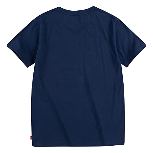 Detalle 2 de Levi's Batwing Tee Blu Dress Blues, 10 anni – Maglietta casual con logo pipistrello