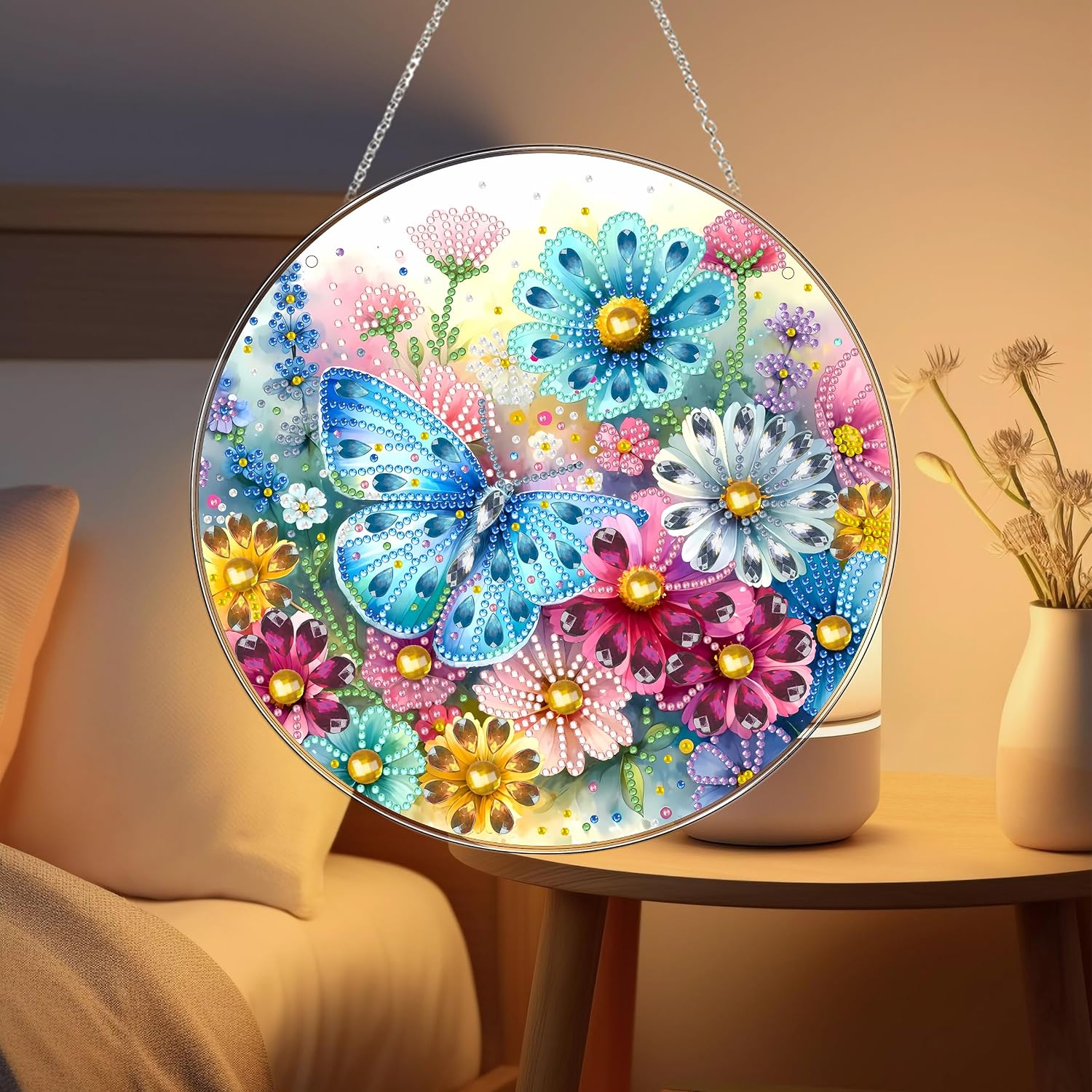 Thumbnail 5 de Hanging Diamond Art Kit Butterfly-2