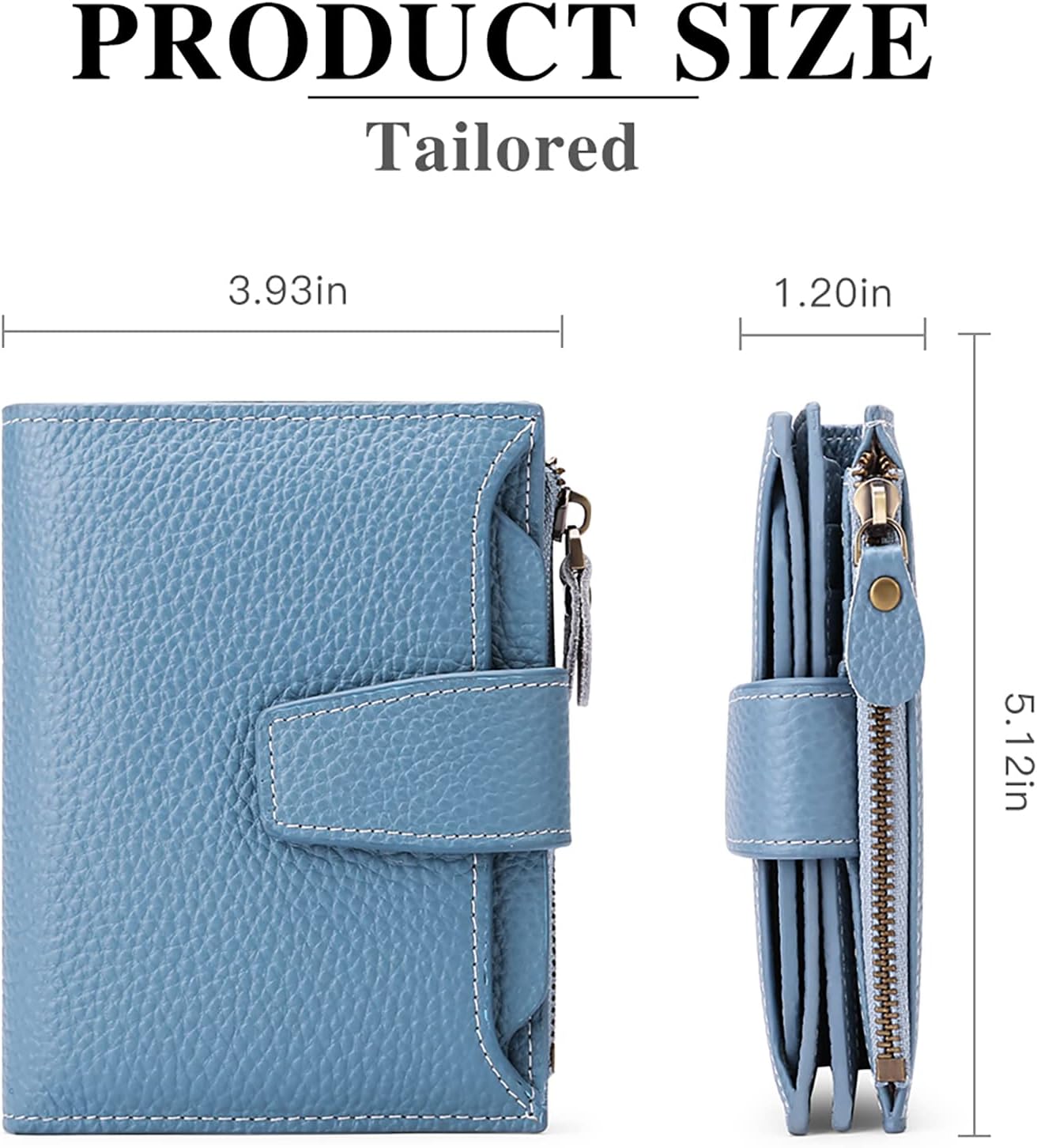 Thumbnail 5 de SENDEFN RFID Blocking Leather Wallet