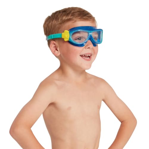 Detalle de Zoggs Phantom Kids Mask Blue Turquoise Clear