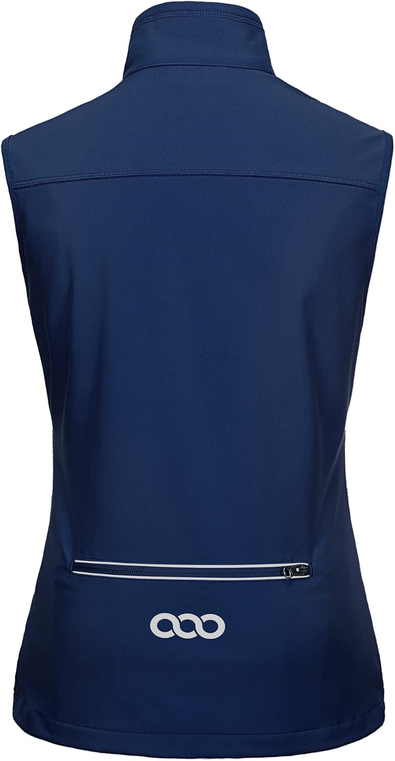 Detalle de 33,000ft Damen Leichte Laufweste Outdoor Softshell (winddicht, wasserdicht, atmungsaktiv)