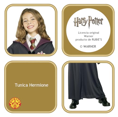 Thumbnail 1 de Rubies Disfraz Hermione Túnica Gryffindor 3‑13 años