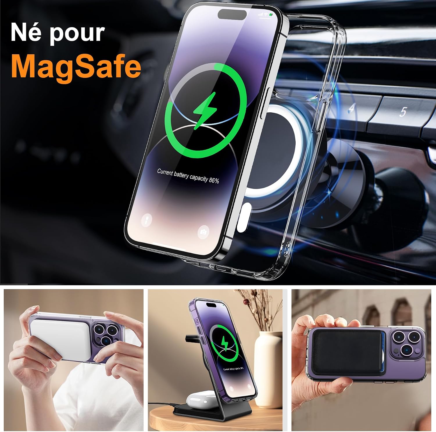 Detalle 2 de Coque iPhone 14 Pro MagSafe 6,1