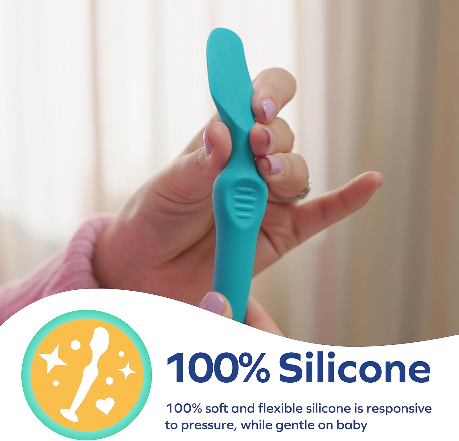 Detalle de Dr. Talbot's Nappy Cream Applicator – Diaper Rash Cream Spatula with Travel Case