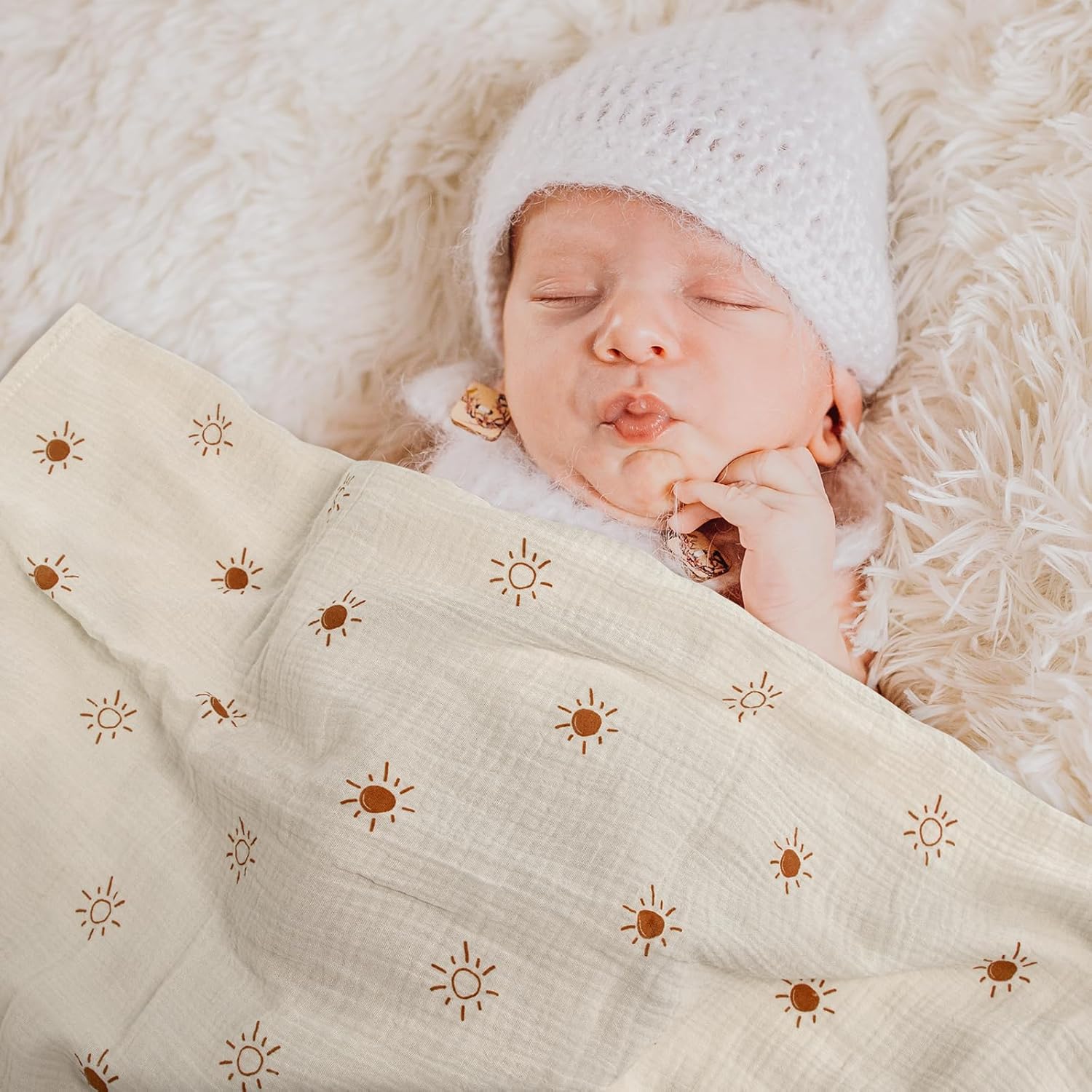 Thumbnail 4 de Soarwg Kids muslin swaddle cloths 95 x 100cm