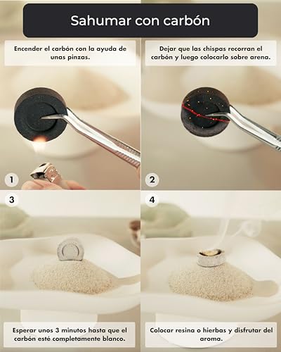 Thumbnail 3 de Incensera Carbón Incienso 33 mm 10 discos