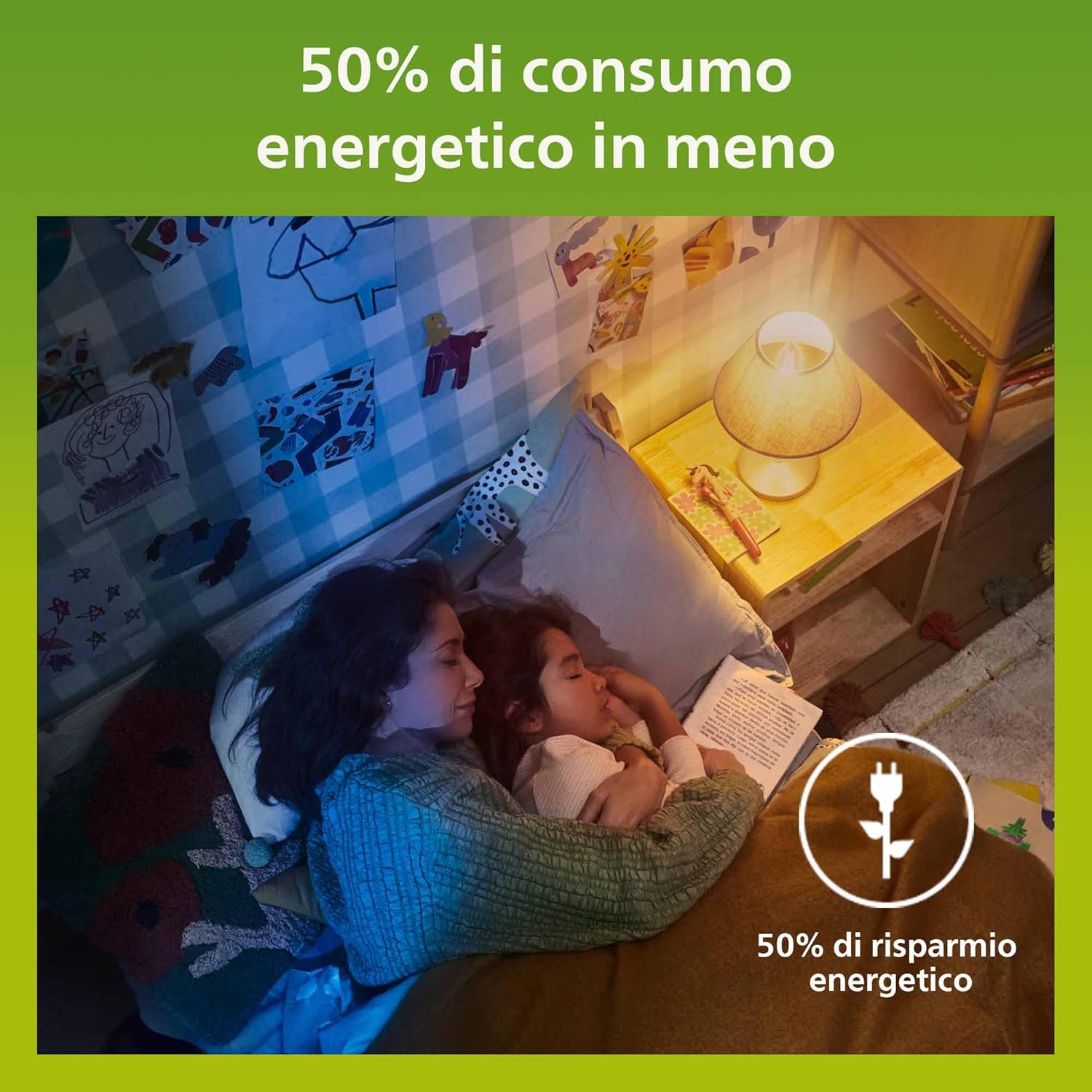 Thumbnail 4 de PHILIPS Lampadina LED a goccia smerigliata E27 (luce bianca calda), Classe A, set da 3 pezzi da 60W