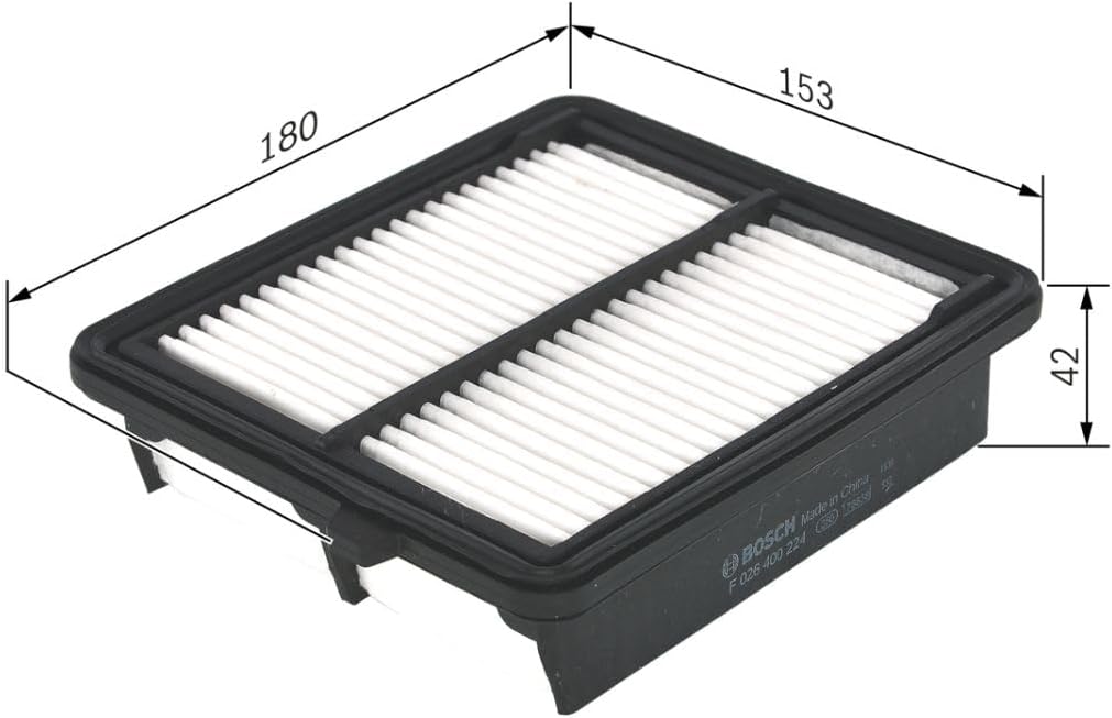Thumbnail 6 de Bosch S0224 Filtre à Air Automobile – Sépare les particules et résiste à l'humidité