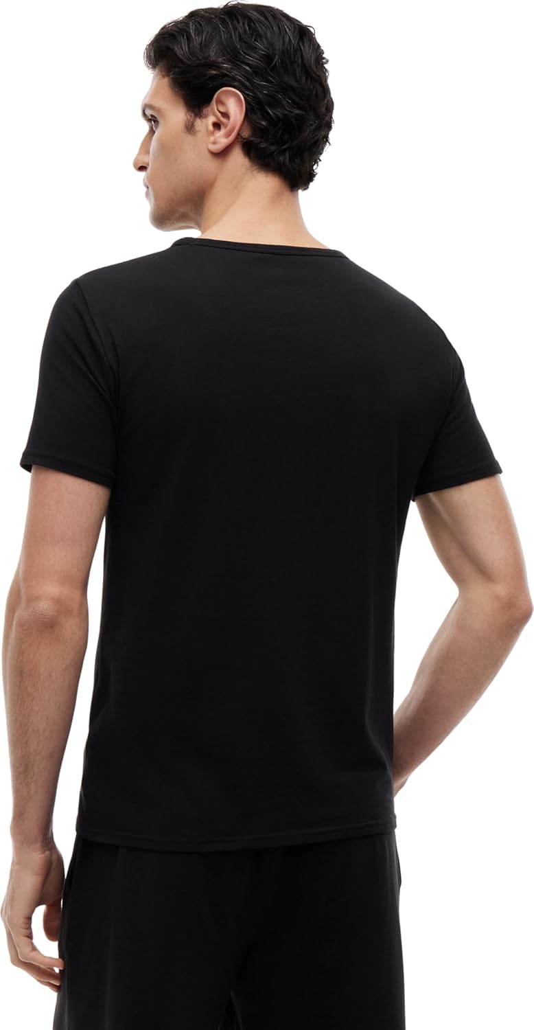 Thumbnail 1 de Tommy Hilfiger 2S87903767 T-Shirt Uni Col V - Manches Courtes - Lot de 3 - Homme