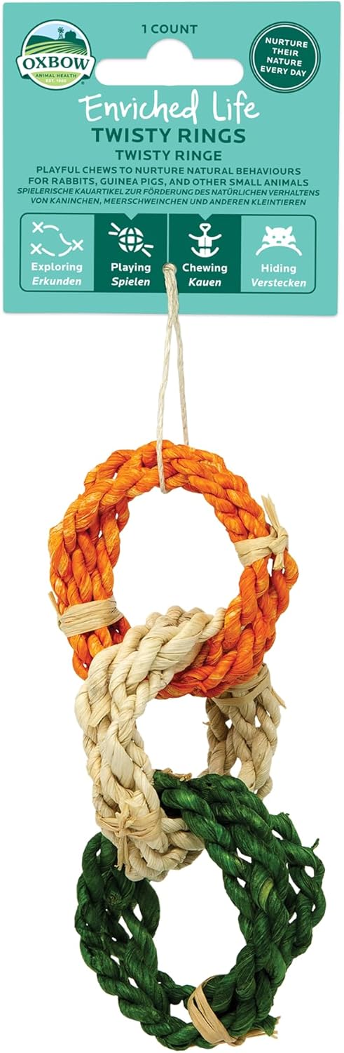 Detalle de Oxbow Enriched Life Scatola da Scavo a Tema Giardino – Giocattoli per Conigli, Porcellini d'India e Criceti