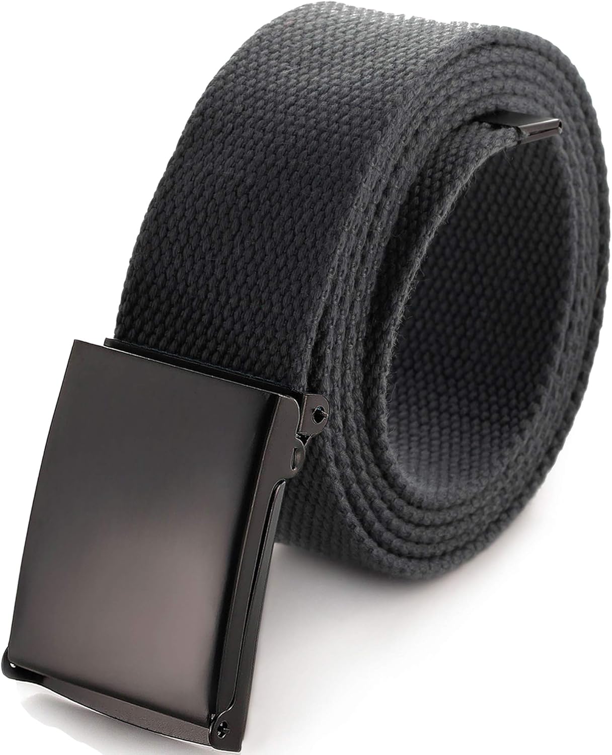 Thumbnail 6 de Mile High Life cut-to-fit canvas web belt (up to 52" / 56" length) with flip-top military buckle