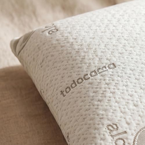 Thumbnail 6 de Todocama Almohada Viscoelástica Aloe Vera (Pack 2 x 70 cm) – firmeza media-alta para cervicales