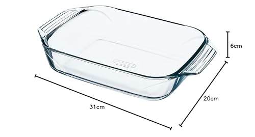 Thumbnail 2 de Pyrex Irresistible - Plato rectangular de vidrio para hornear 🍽