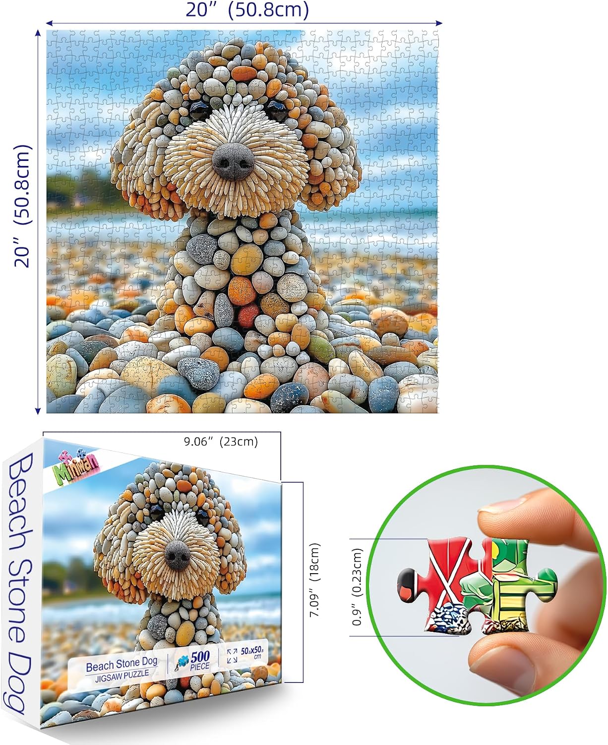 Detalle 2 de 500 Piece Jigsaw Puzzle for Adults