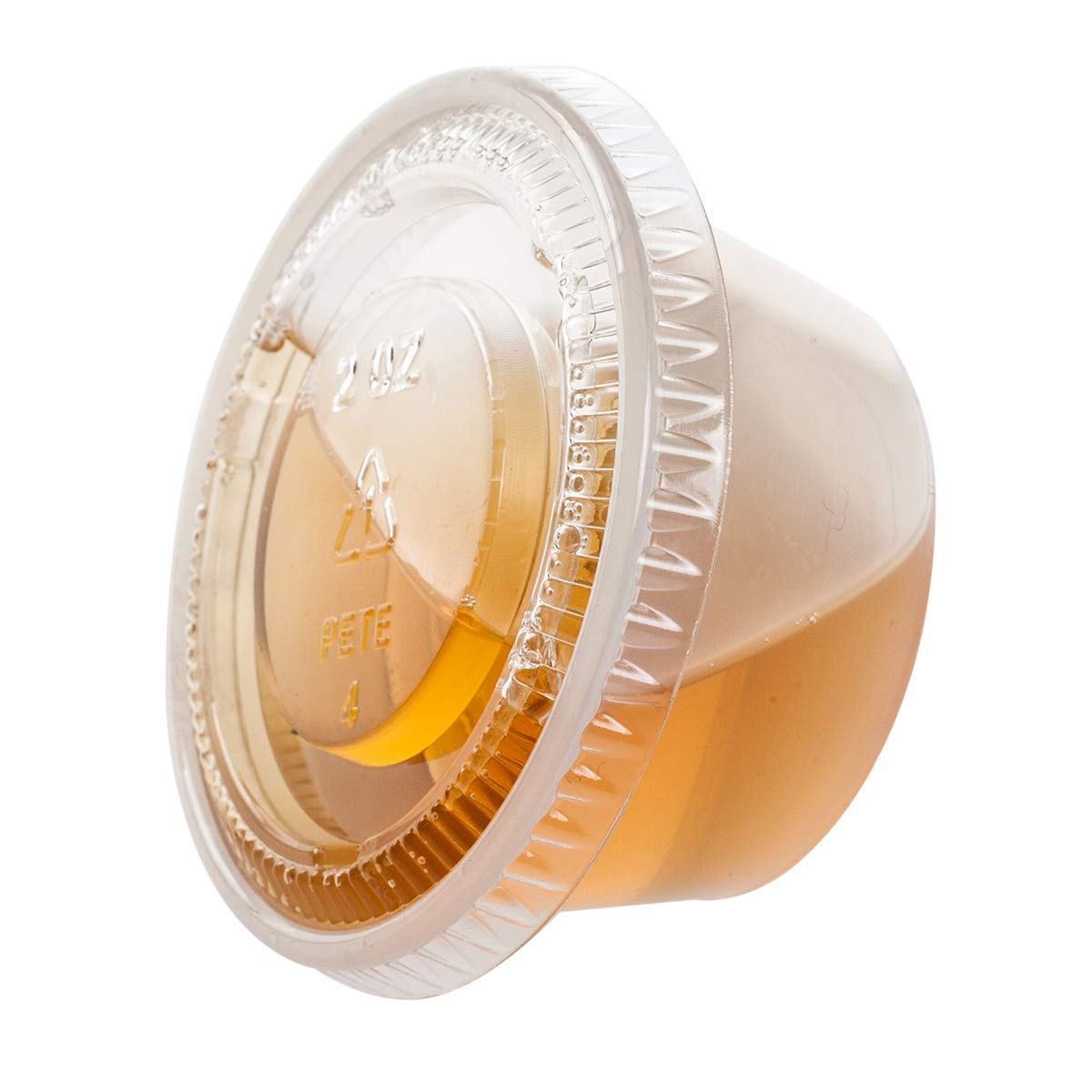 Detalle de TashiBox 2 oz Jello Shot Cups with Lids — 100 Sets, BPA-Free, Stackable