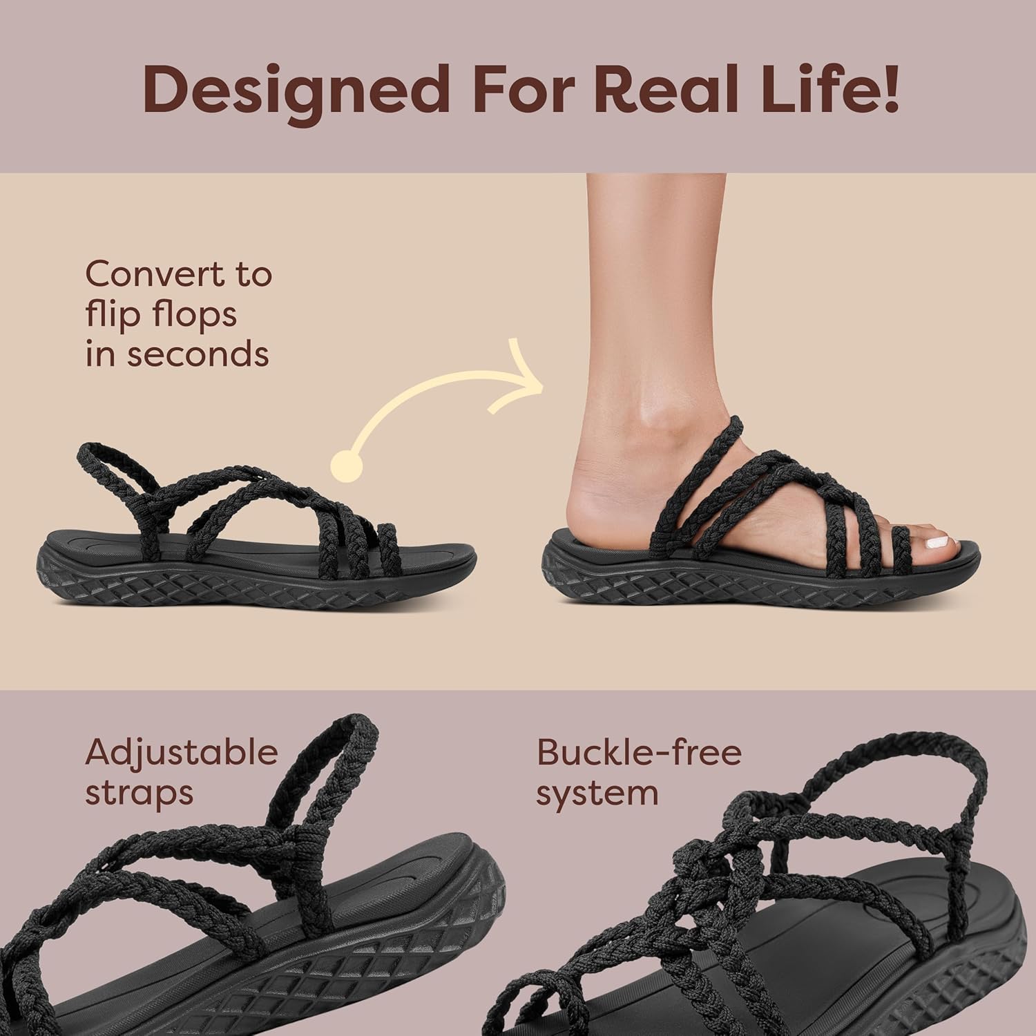 Thumbnail 3 de Plaka Explore Walking and Hiking Sandals for Women