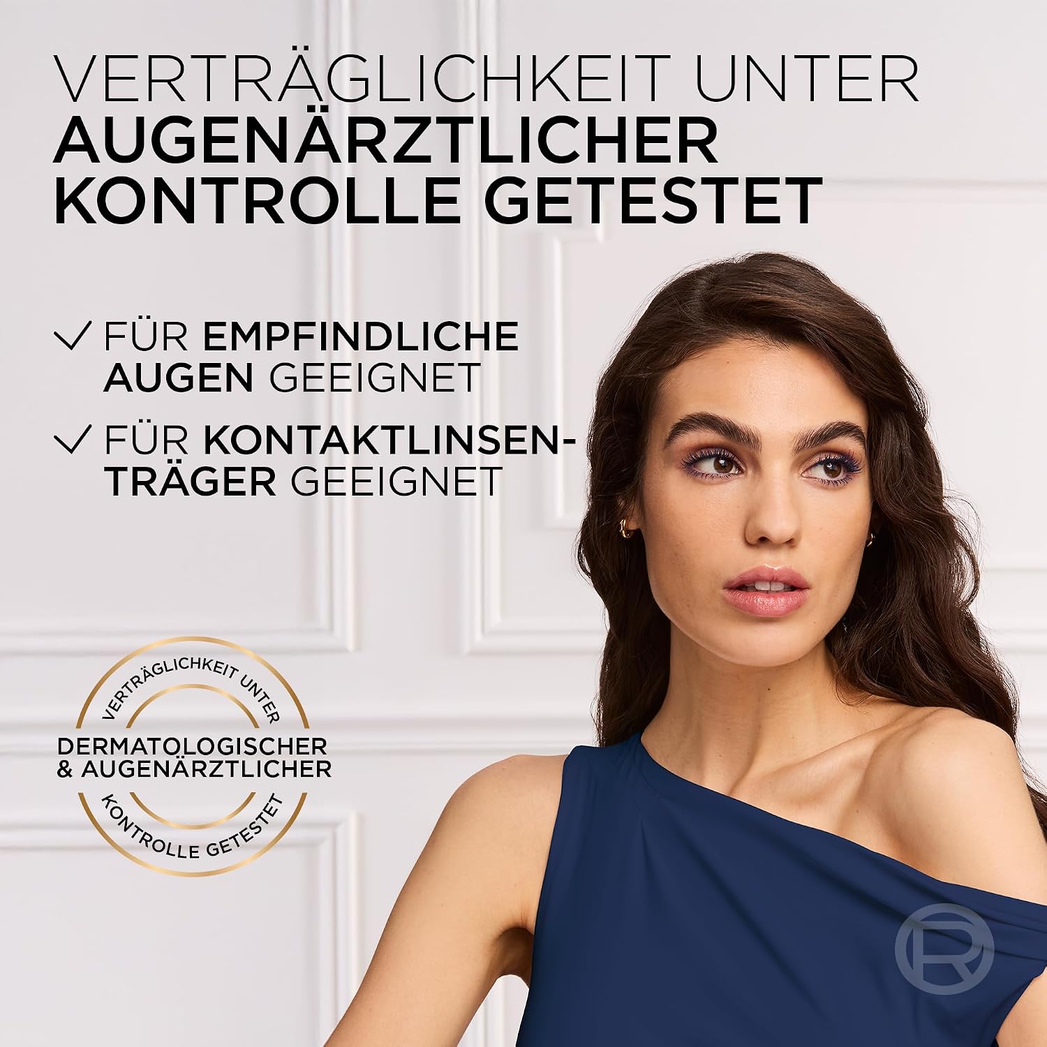 Detalle de L'Oréal Paris Panorama Chromatic Mascara Bleu Suede – definierendes Volumen-Make-up, 9,9 ml