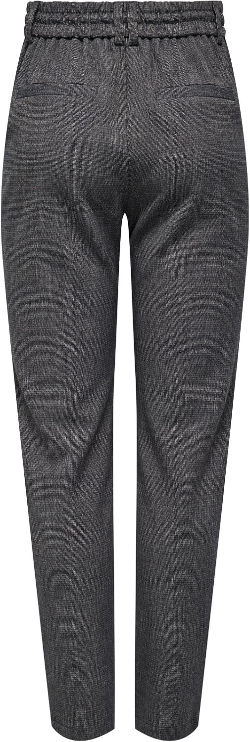 Detalle de ONLY Women's Trousers Chic Cut Drawstring Medium Waist Versatile Sweat