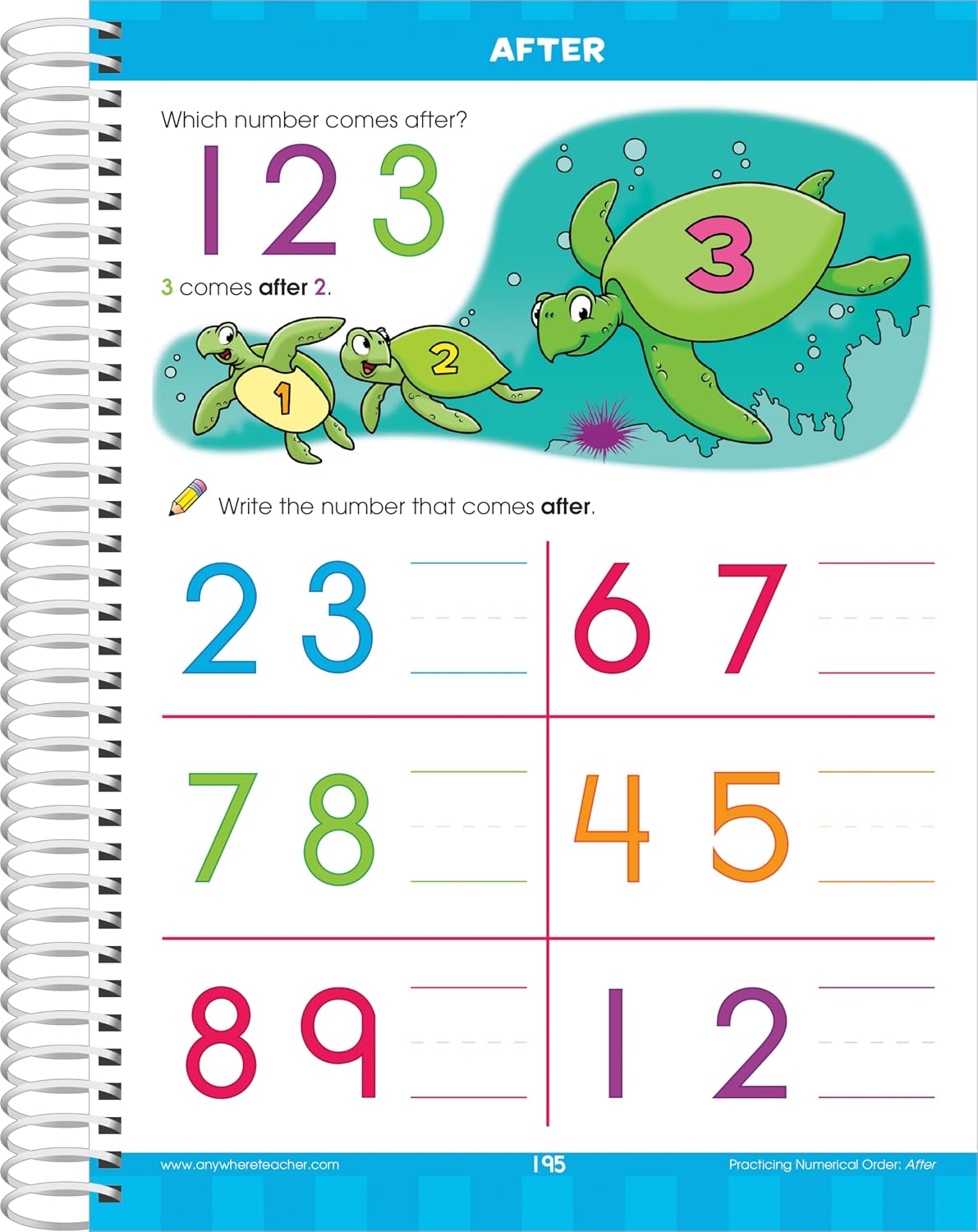 Detalle de School Zone Big Kindergarten Workbook, Spiral-Bound Activities for Reading, Writing and Math