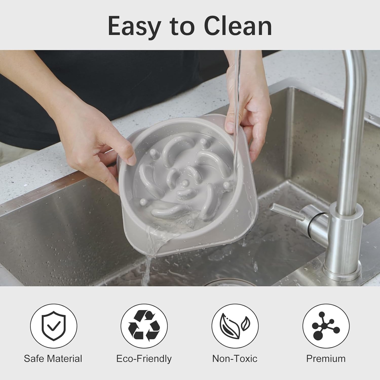 Thumbnail 6 de MateeyLife ciotole per cani con alimentazione lenta anti-soffocamento e labirinto antiscivolo