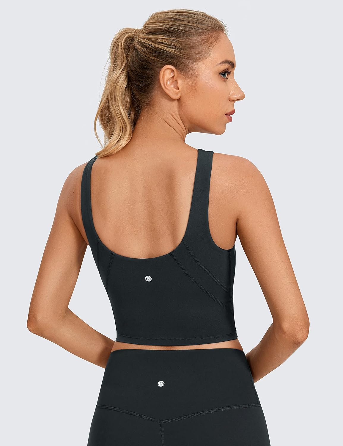 Detalle de Reggiseno sport CRZ YOGA Butterluxe con collo alto e reggiseno a mensola integrato