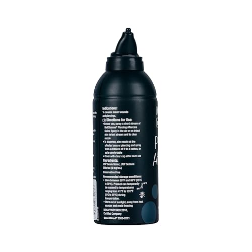 Detalle de NeilMed Neilcleanse Piercing Aftercare, Fine Mist (177.5 g)
